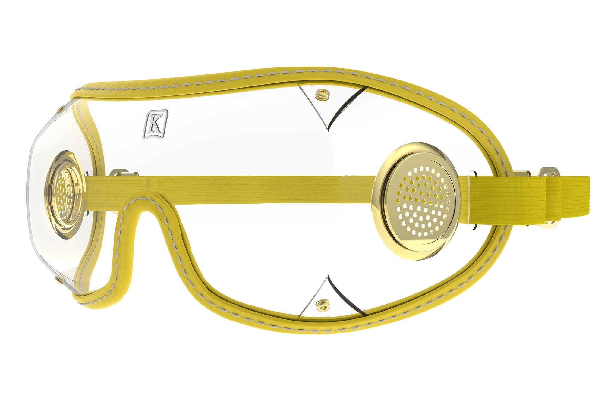 Original Racing Goggle Yellow By Kroop's
