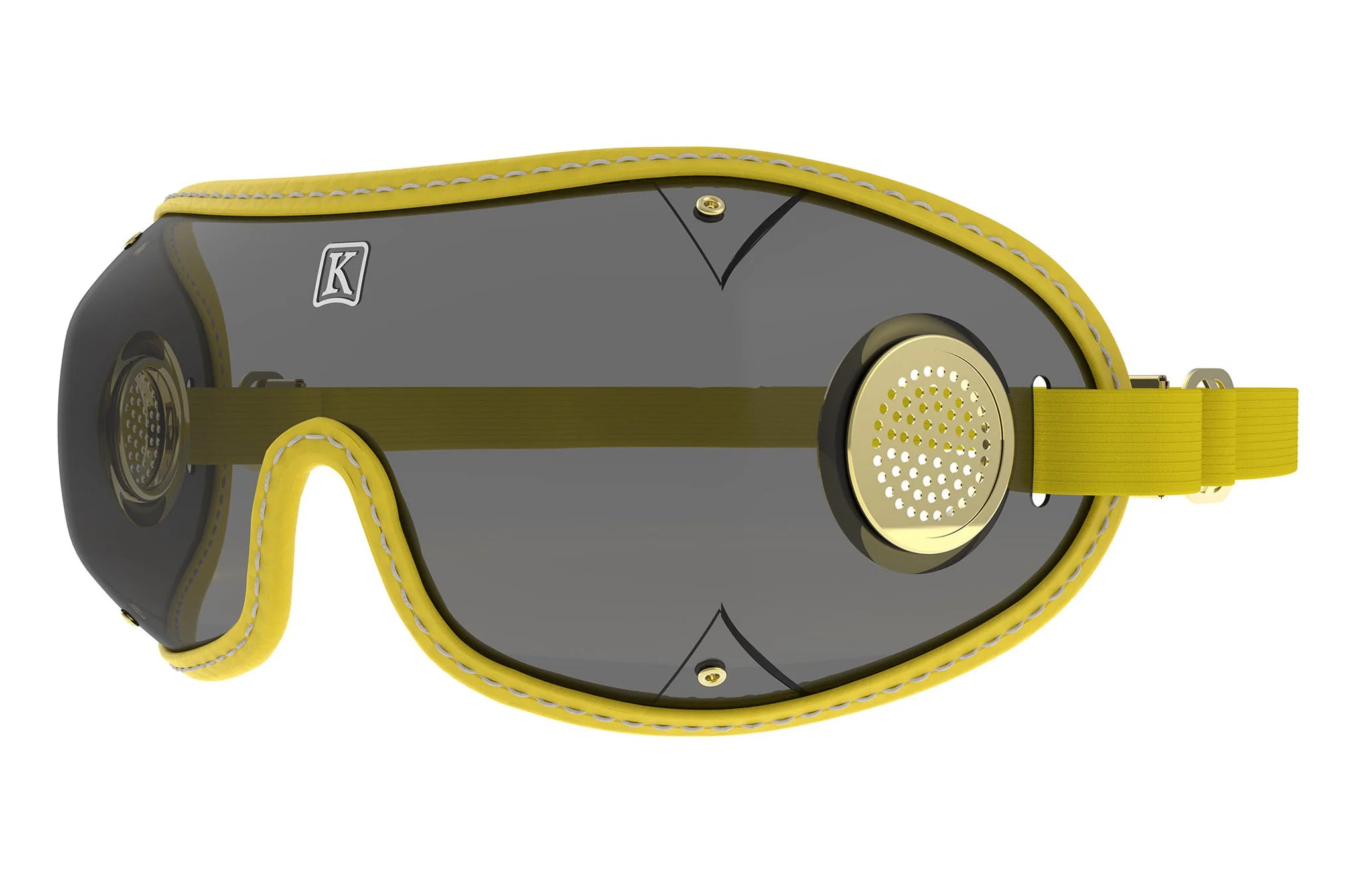Original Racing Goggle Yellow By Kroop's