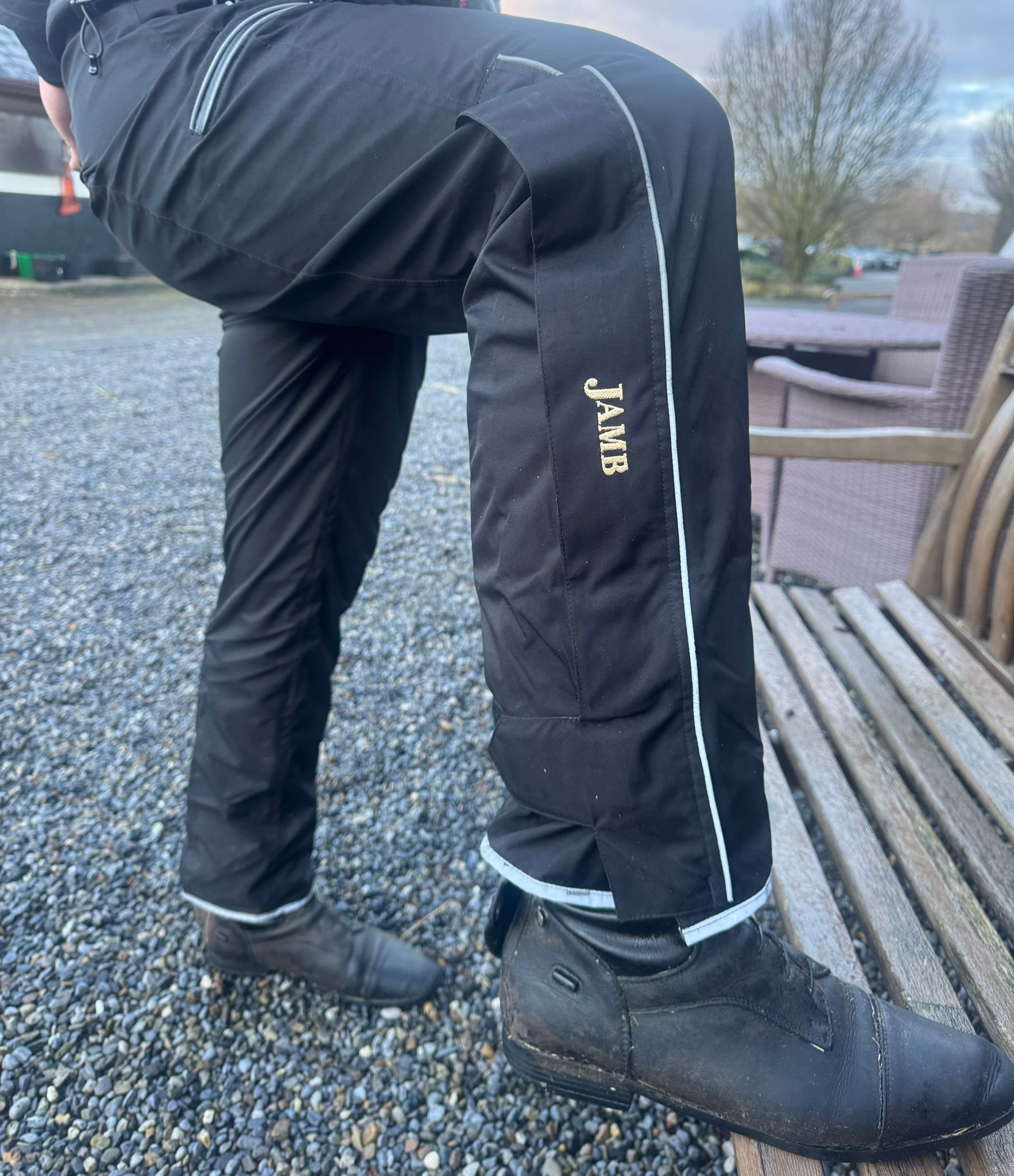 Adult All Weather Riding Trousers - Jamb - Black