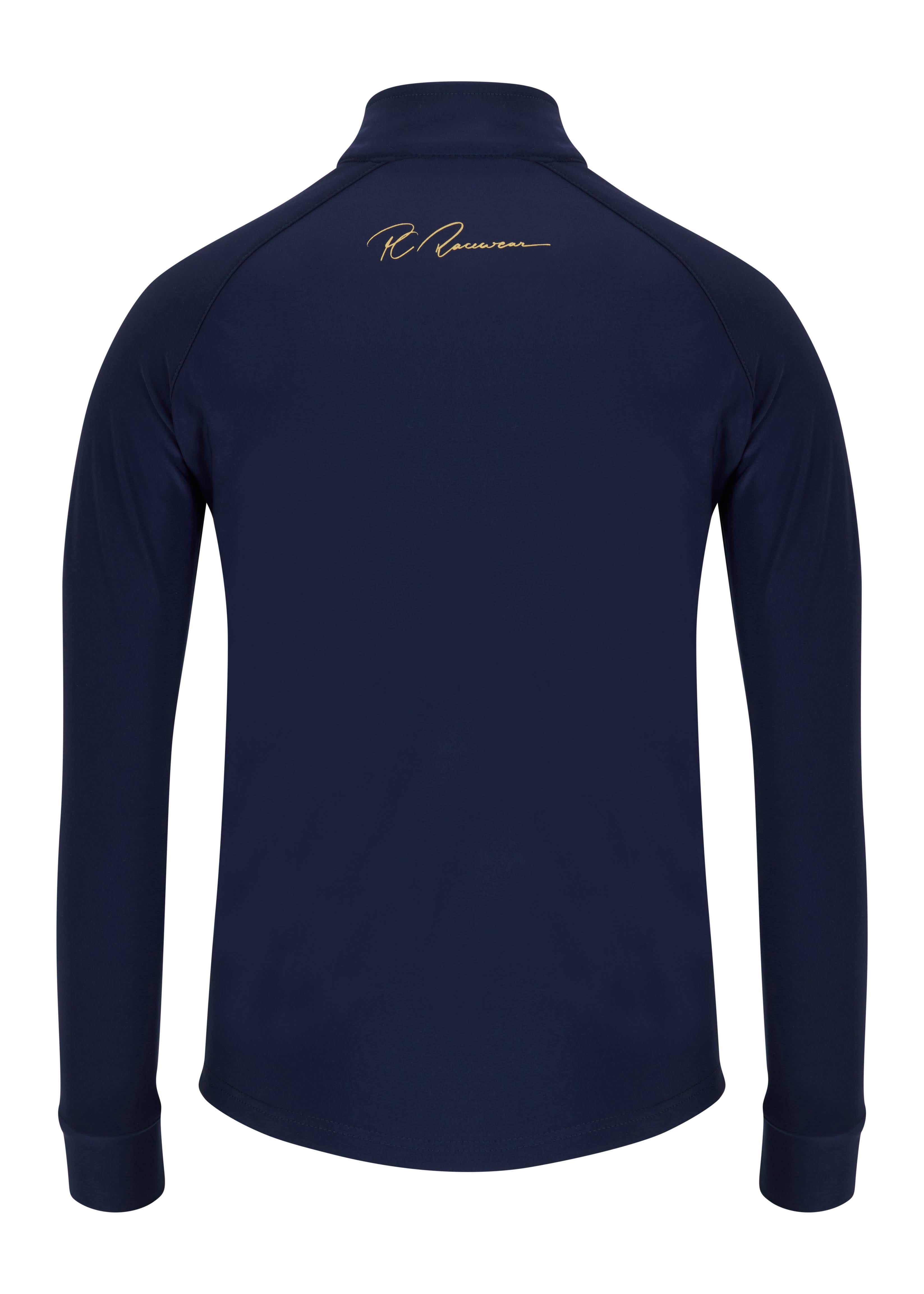 Kids Half Zip Baselayer - Long Sleeve - Signature Navy
