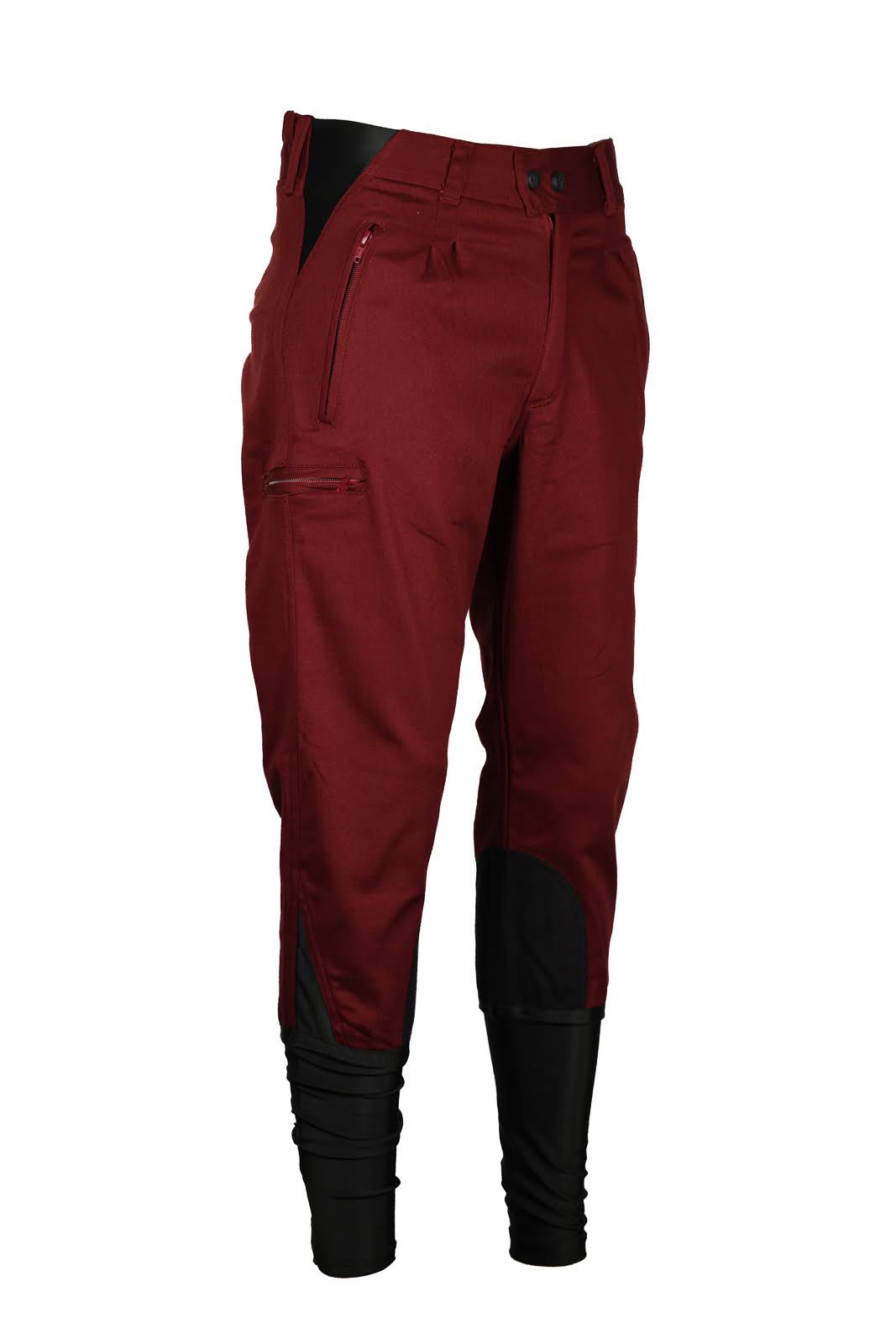 Adults Summer Breeches Duvall 140 - Burgundy