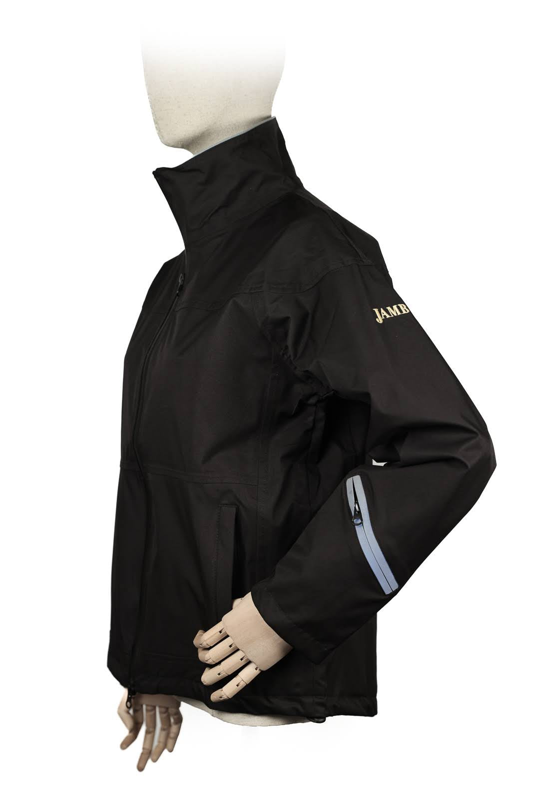 Rider Jacket in Black By Jamb featuring Hi Viz detailing