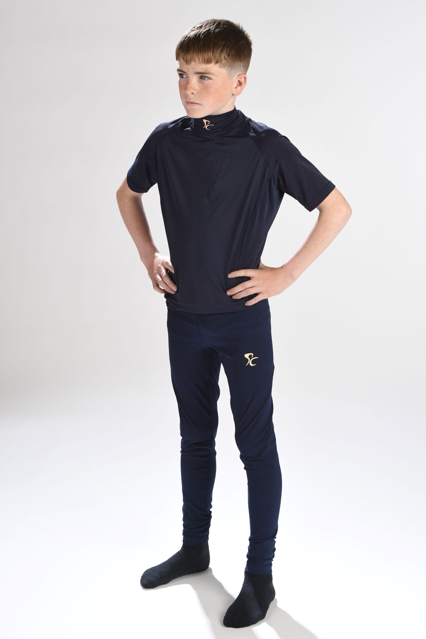 skinn-base-layer-short-sleeve-childrens-navy