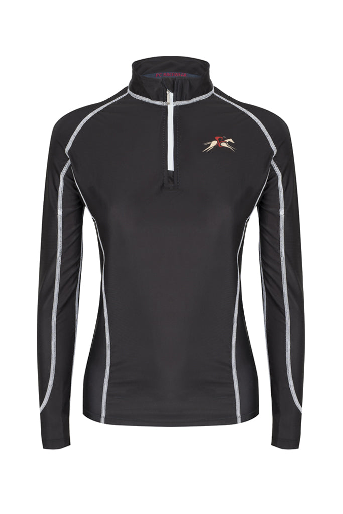 A Little Bit Racey Sprint - Lycra Top - Black - PC Racewear