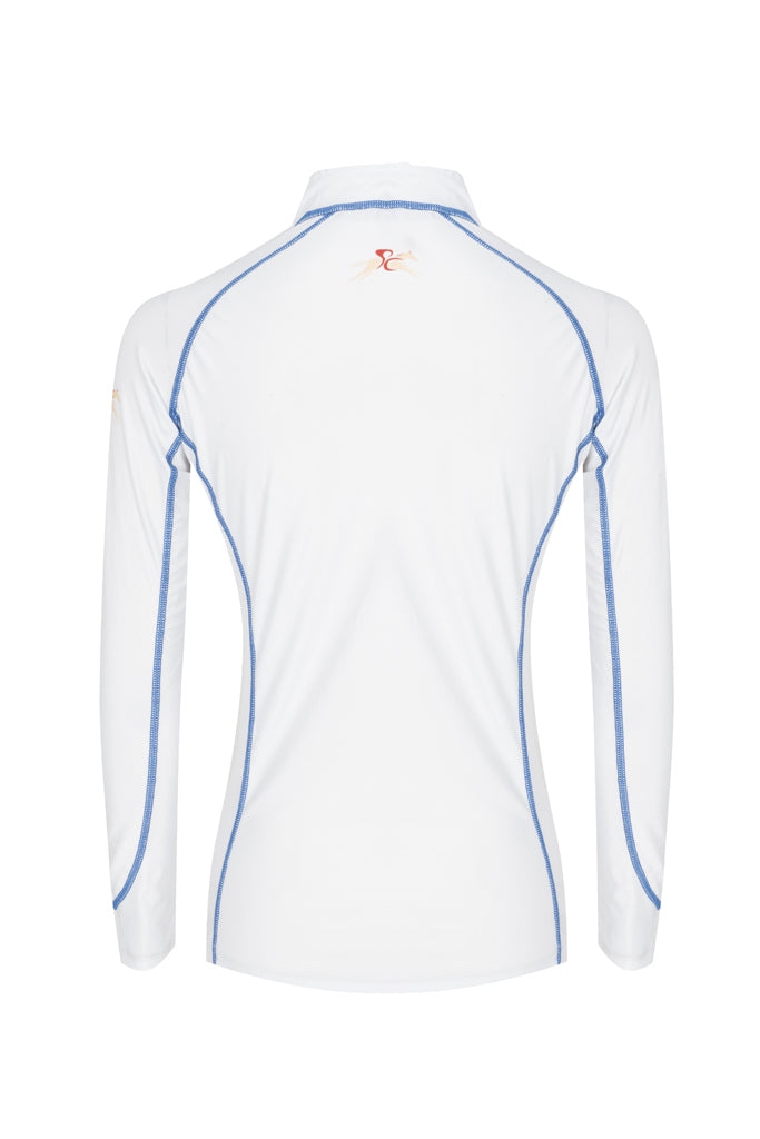 A Little Bit Racey Sprint - Lycra Top - White Back - PC Racewear