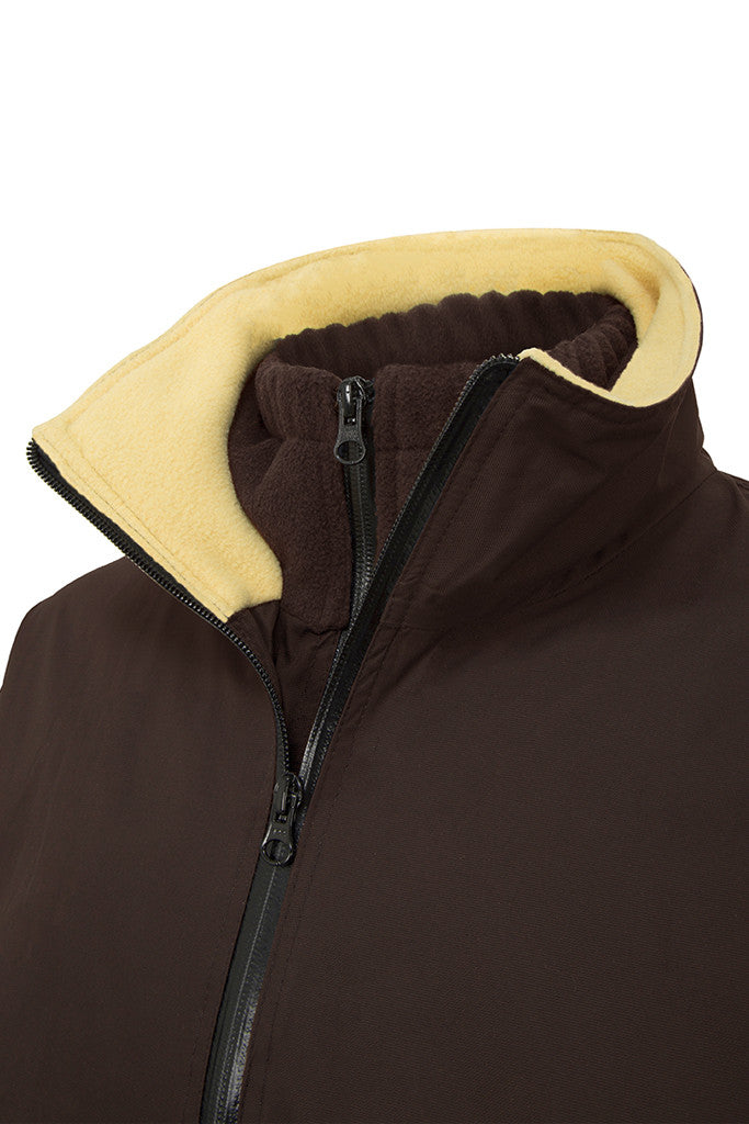 Paul Carberry - PC Racewear - PC Elite Jacket in Chocolate Brown - Detail