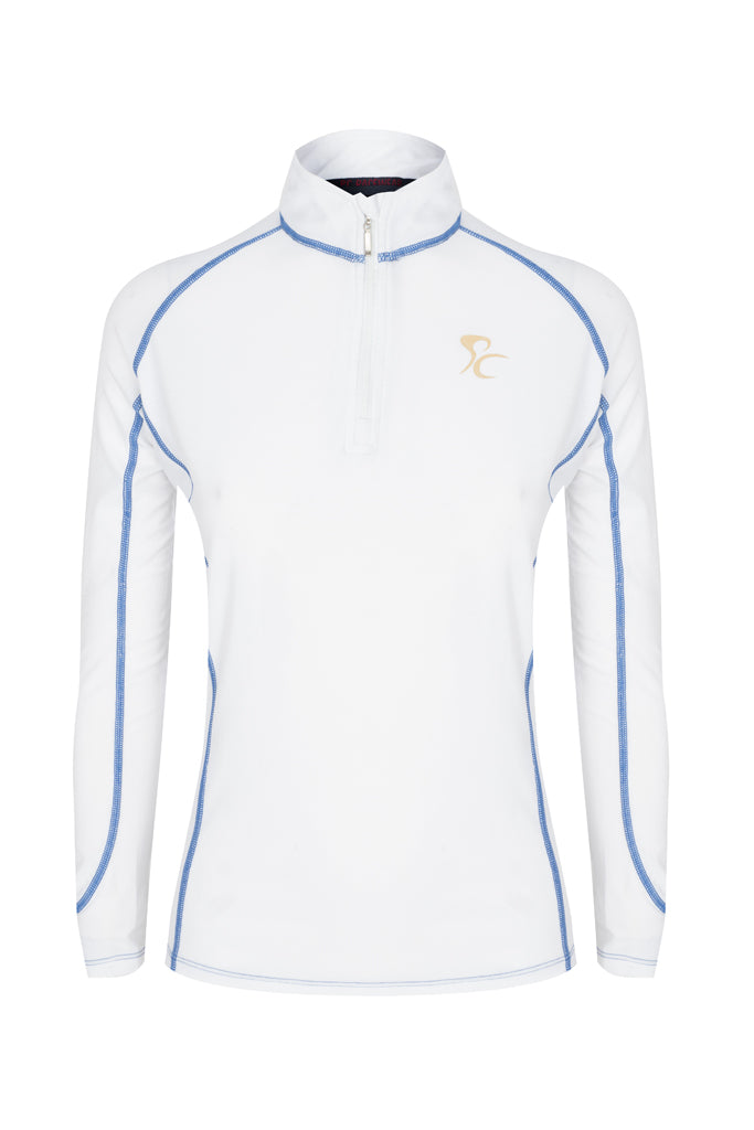 Paul Carberry PC Racewear Sprint - Lycra Top - White