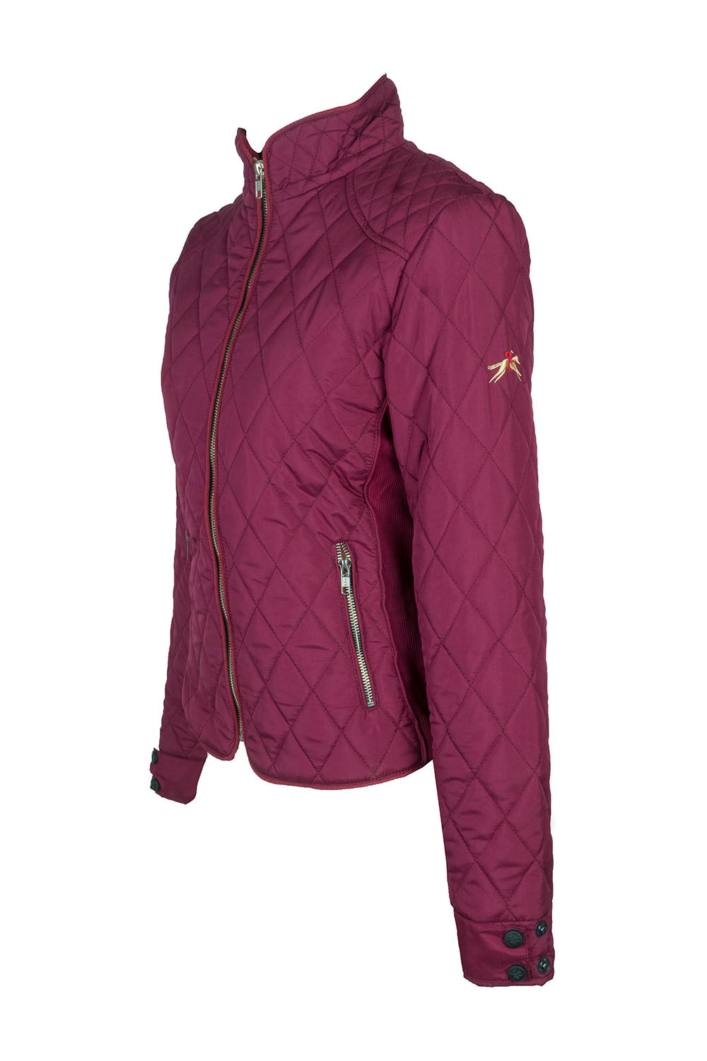 A Little Bit Racey Jacket in Burgundy - PC Racewear