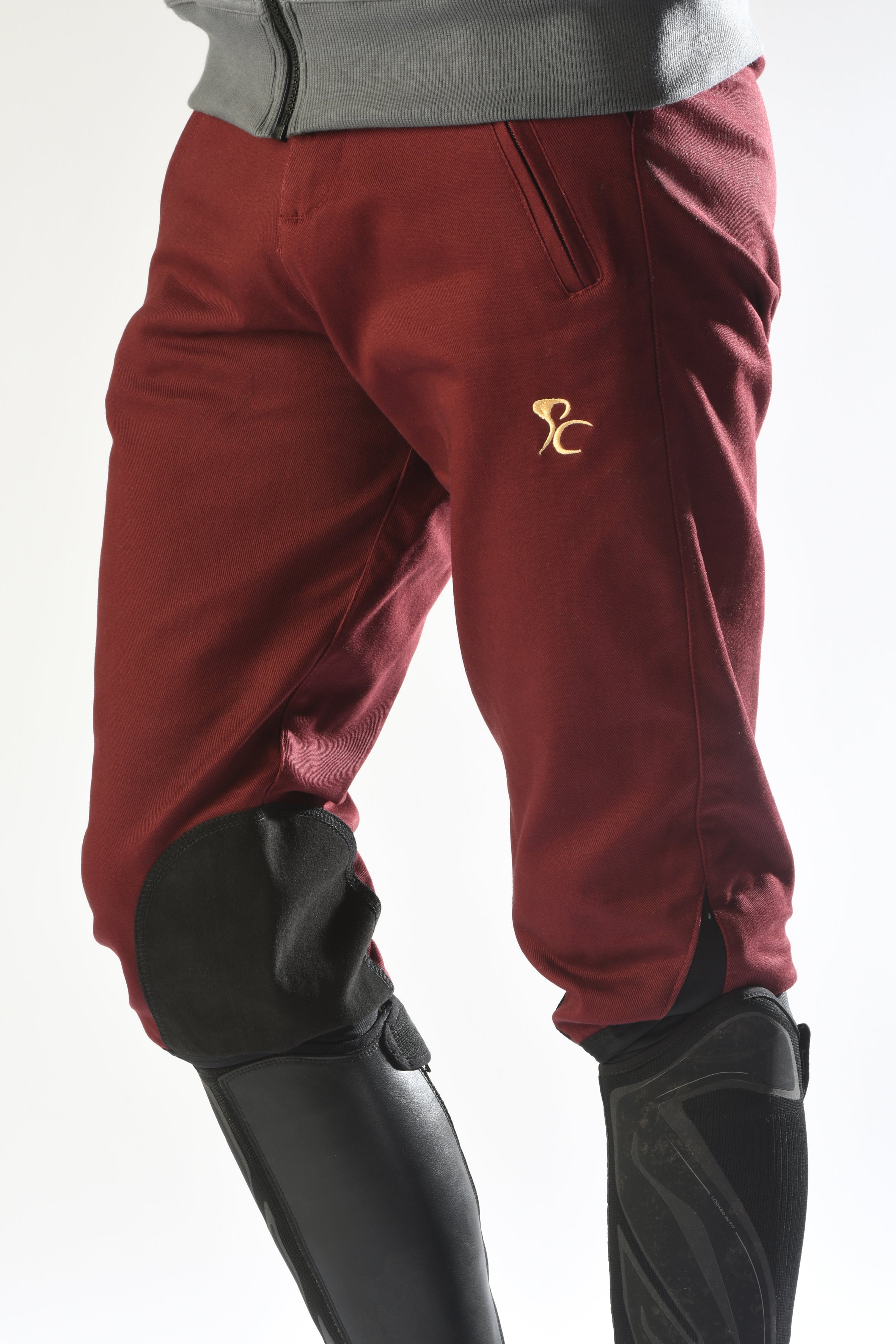 Kids Summer Breeches Duvall 140 - Burgundy