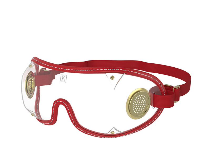 Kroop's Original Racing Goggle - Red