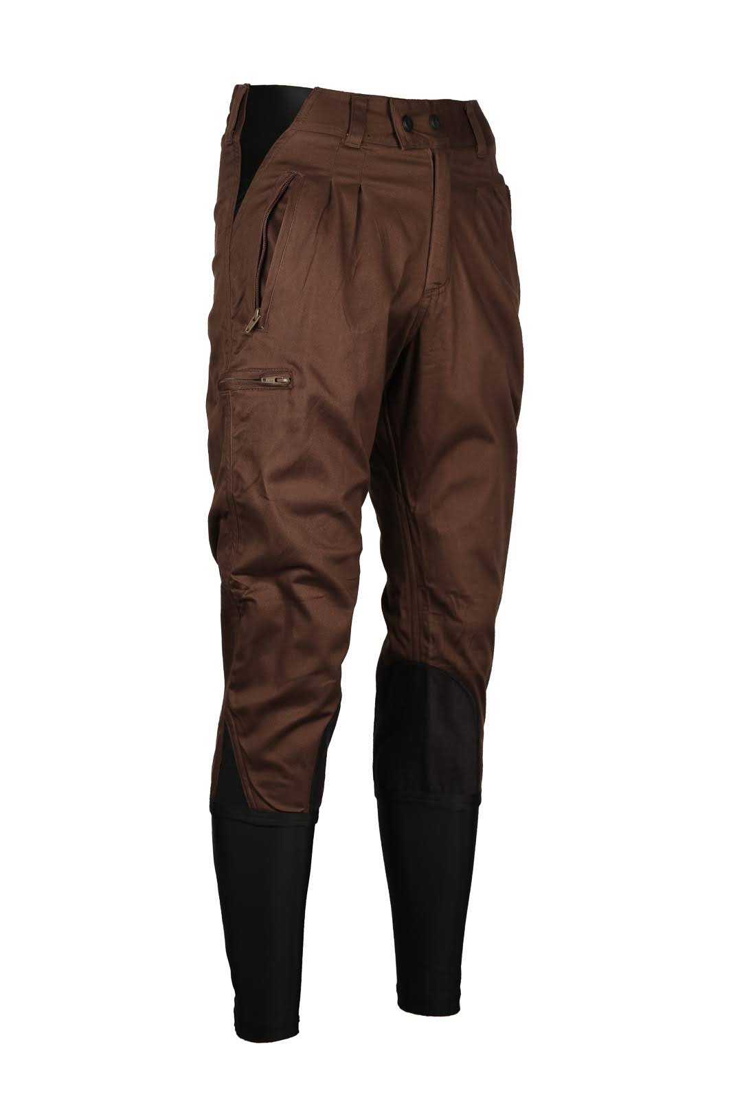 Adults Summer Breeches Duvall 150 - Chocolate Brown