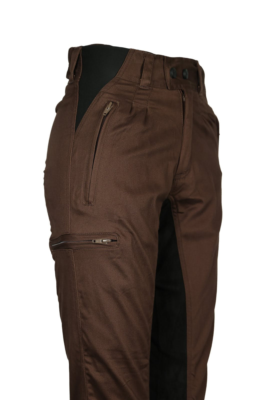 Adults Summer Breeches Duvall 150 - Chocolate Brown