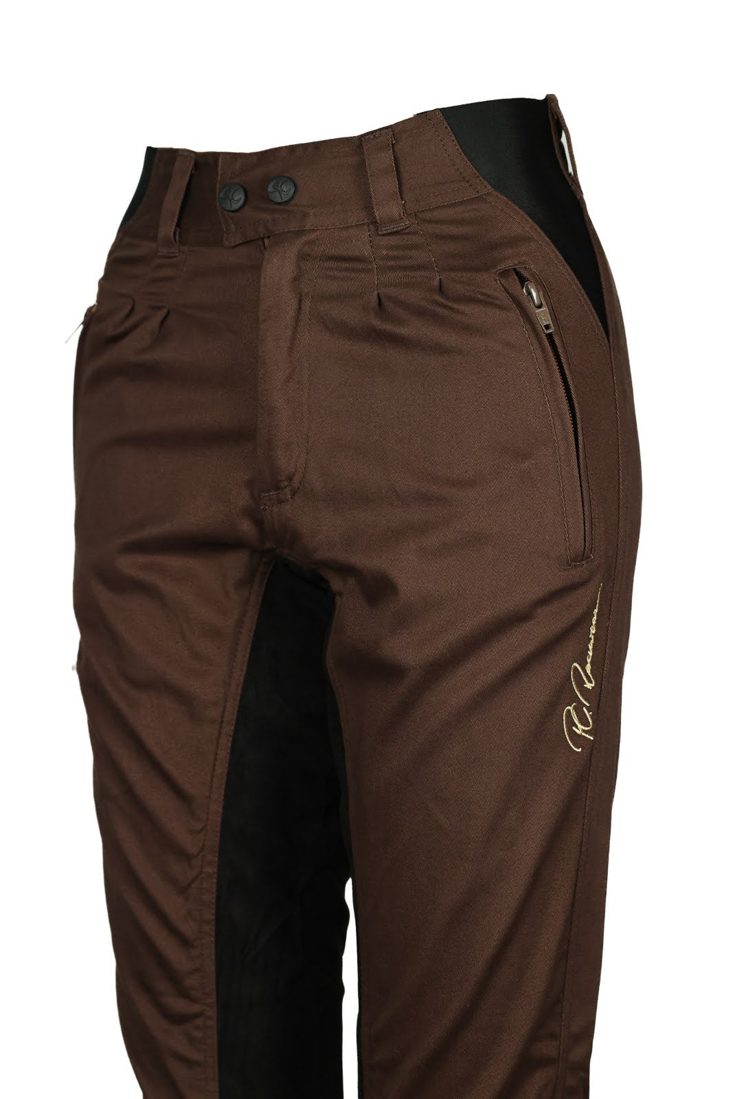 Adults Summer Breeches Duvall 150 - Chocolate Brown