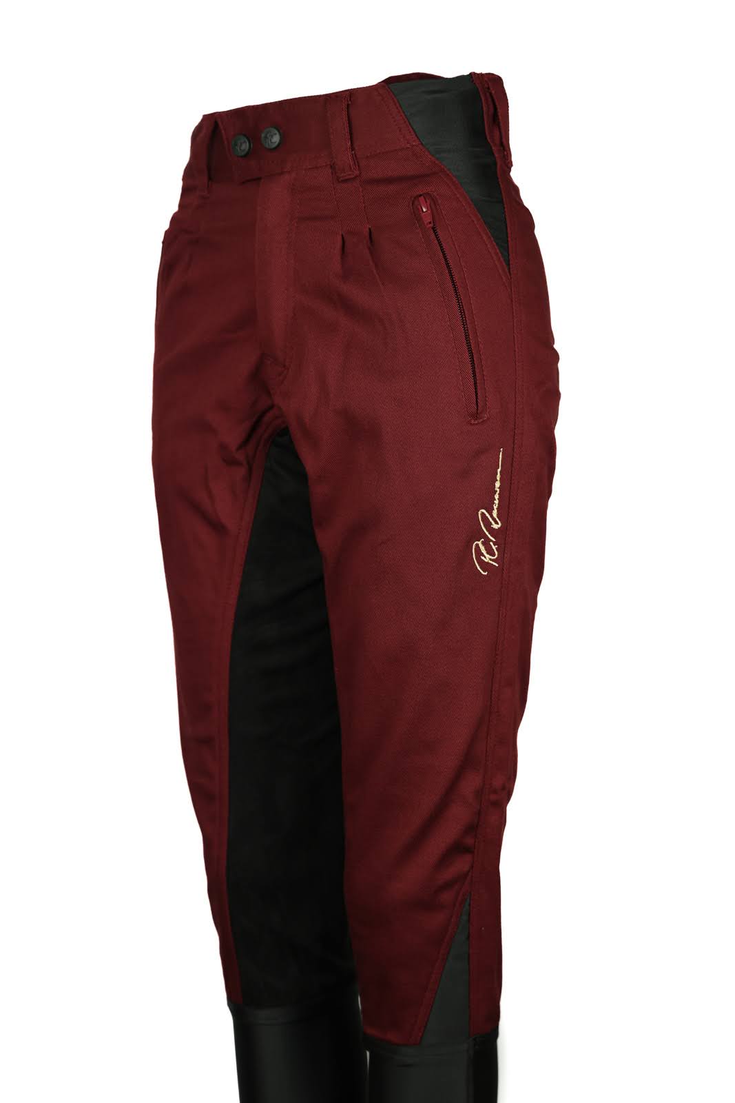 Adults Summer Breeches Duvall 150 - Burgundy