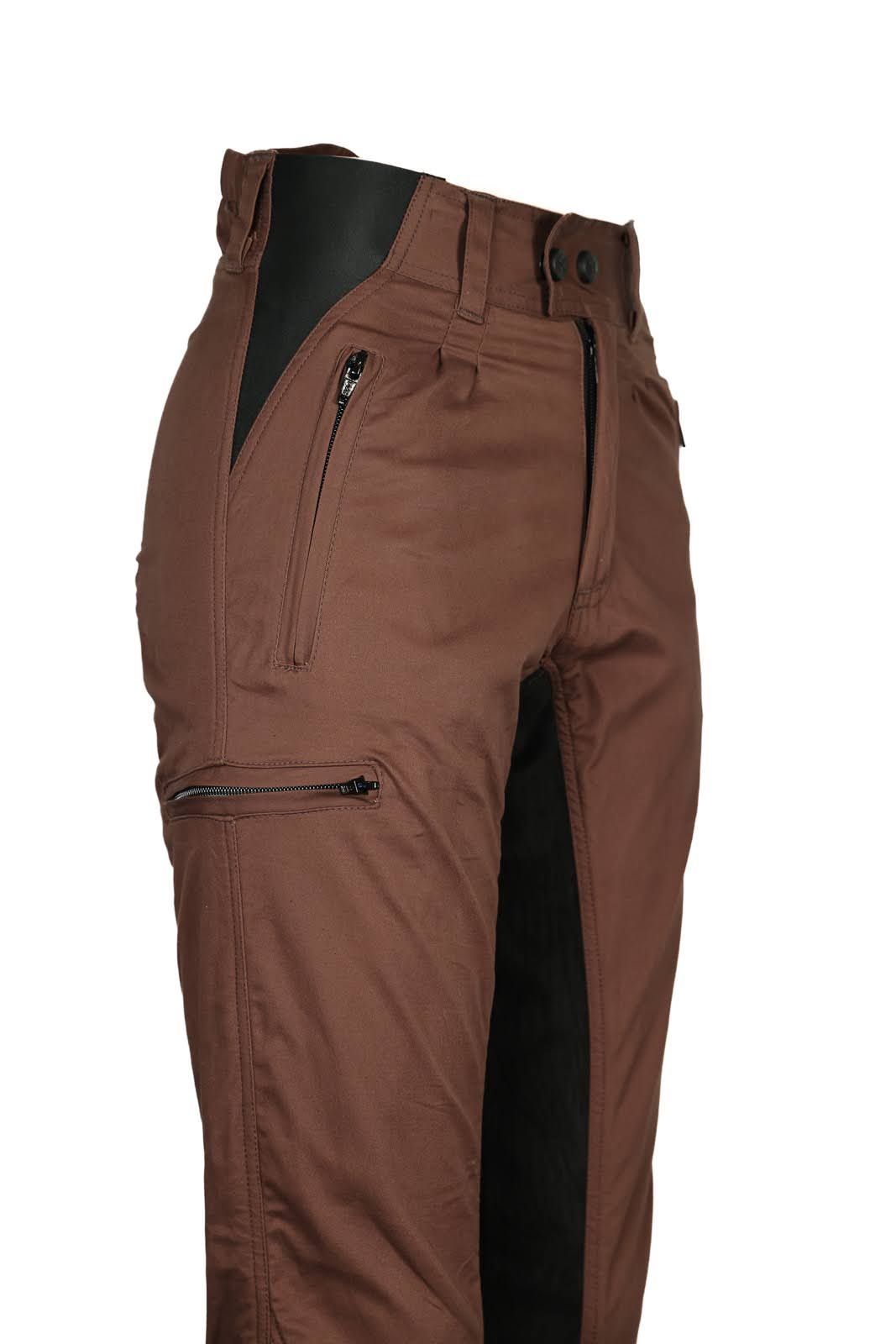 Adults Summer Breeches Duvall 150 - Chocolate Brown