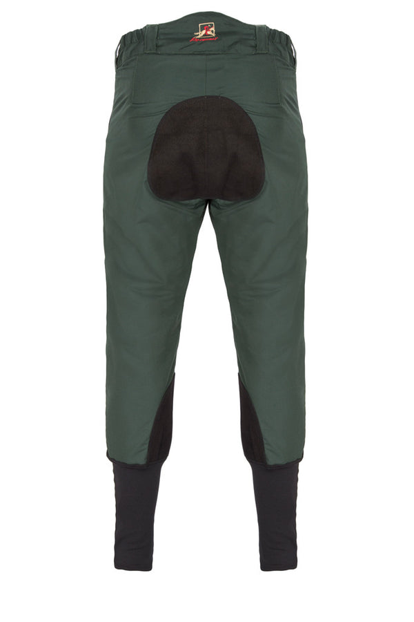 Paul Carberry - PC Racewear - PC Breeches Green (back view)