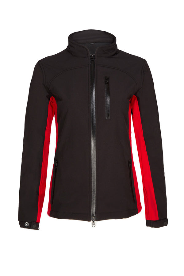 Paul Carberry PC Racewear - PC Softshell Jacket Black/Red