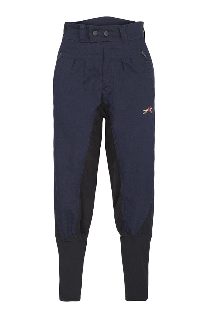 A Little Bit Racey Breeches - Childrens - Navy