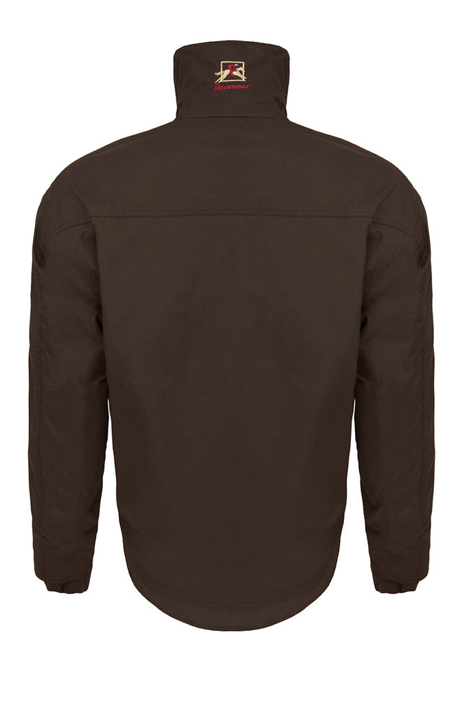 Paul Carberry - PC Racewear - PC Elite Jacket in Chocolate Brown - Back