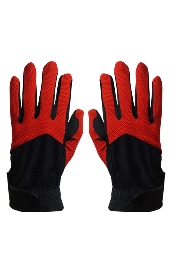 Paul Carberry PC Racewear PC Gloves Black Red