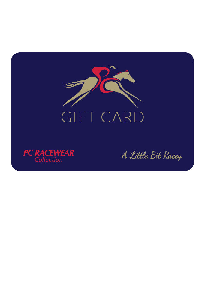 The PC Racewear & A Little Bit Racey Gift Card: from €20