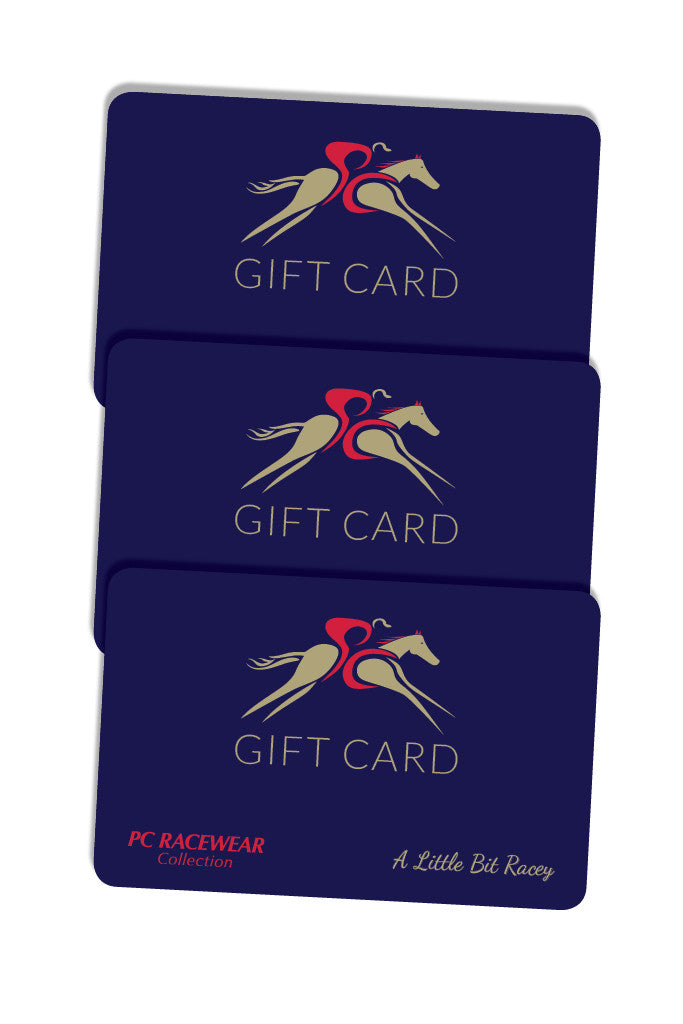 The PC Racewear & A Little Bit Racey Gift Card: from €20