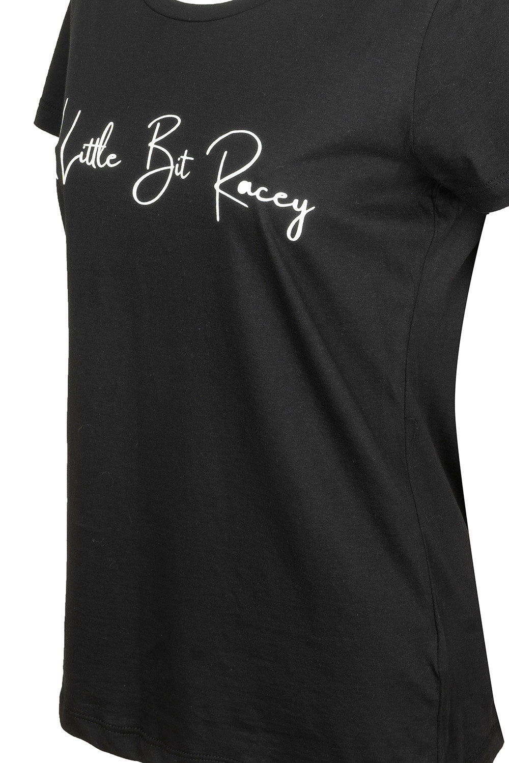 A Little Bit Racey T-Shirt - Black - Side - PC Racewear